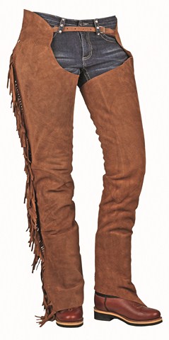 Western chaps kožené FRINGES