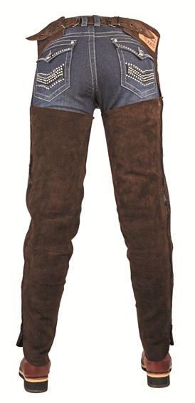 Western chaps kožené HKM