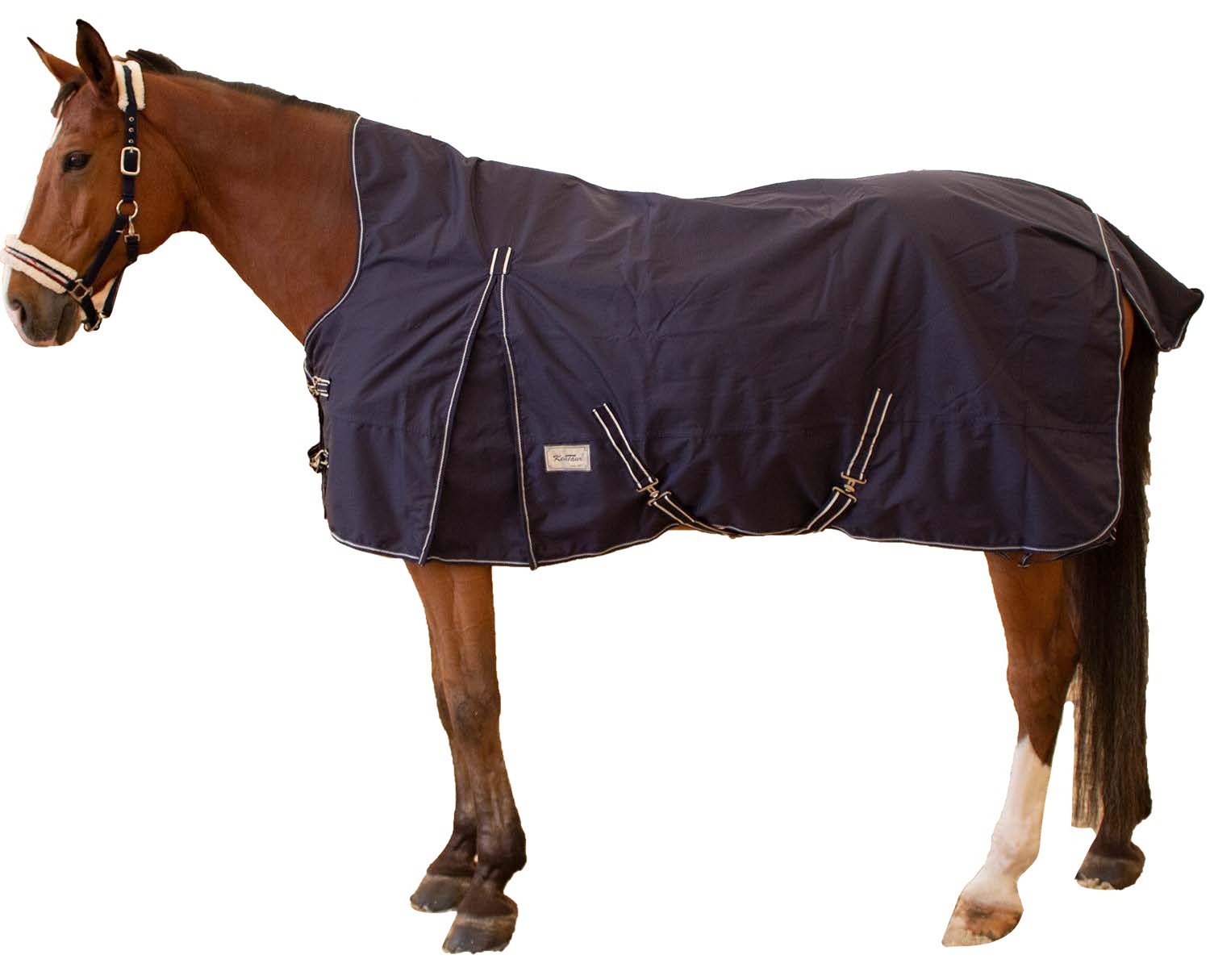 Nepremokavá deka s predĺžením na krk, fleece, 600D, Kentaur