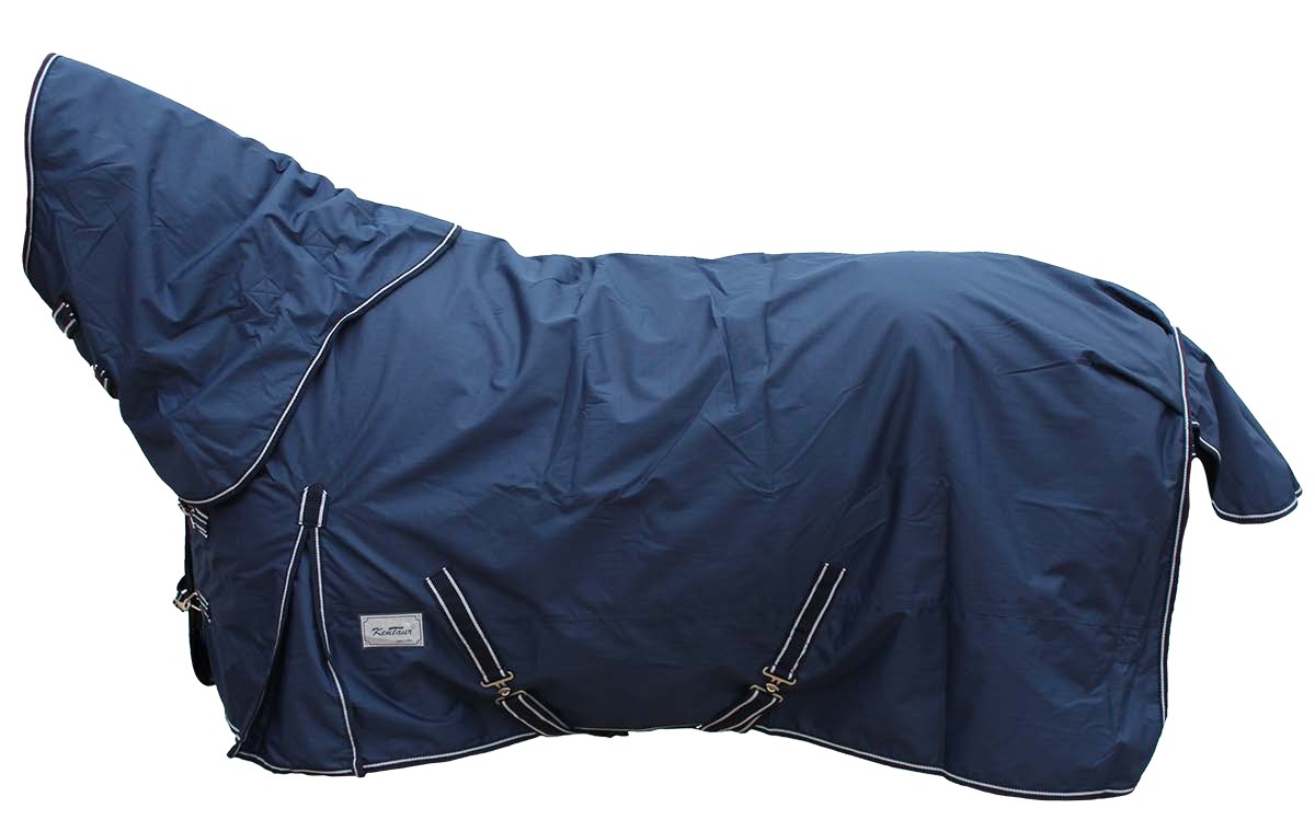 Nepremokavá výbehová deka s odnímateľným krkom, fleece, Kentaur