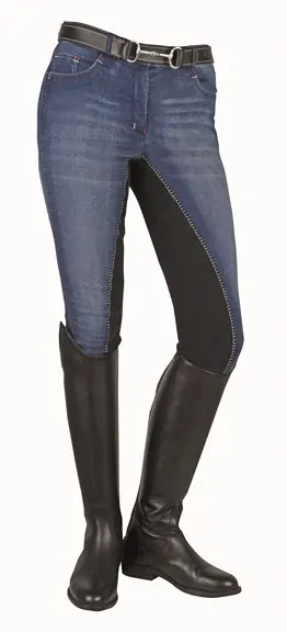 Letné dámske rajtky DENIM, 3/4 sed Alos - dopredaj