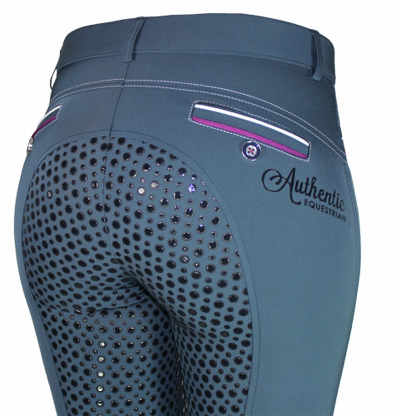 Dopredaj - Dámske rajtky AUTHENTIC 3/4 silikon, EQUI RIDER