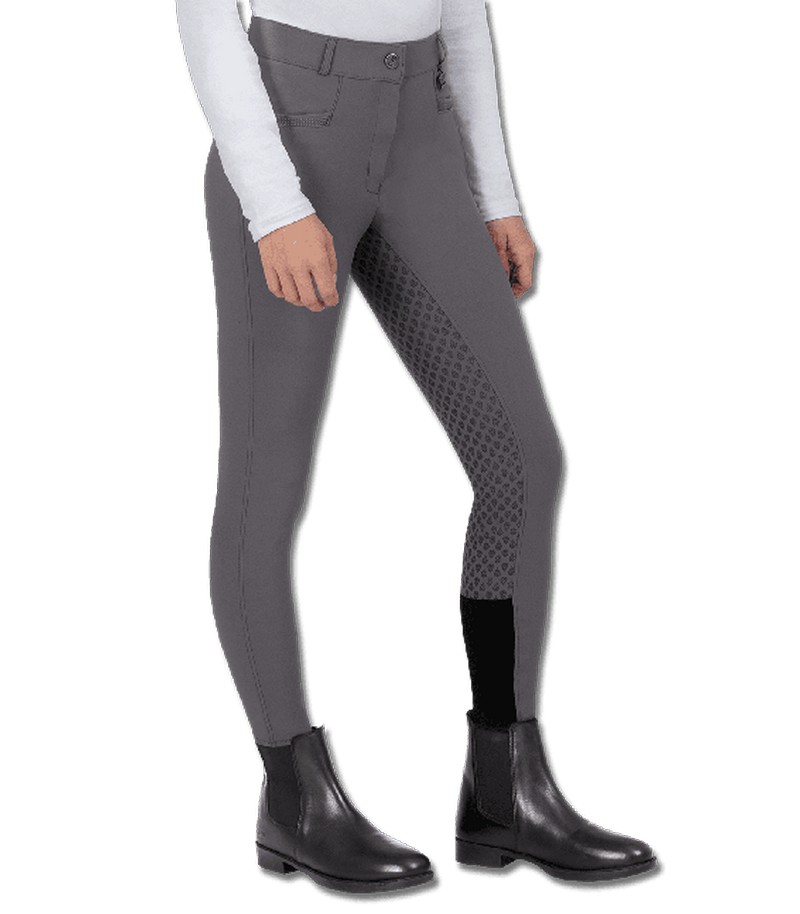 Letné jazdecké nohavice s celo silikon sedom AVA, aj detské