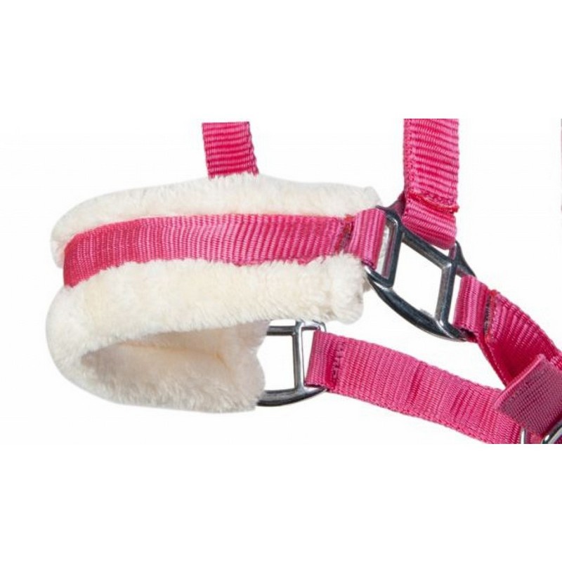 Ohlávka Stocklot, plyšové polstrovanie