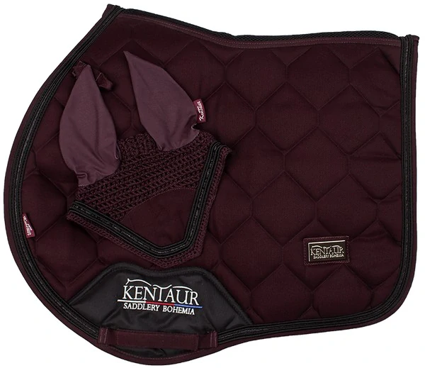 Dečka pod sedlo + ušaňa, set, Kentaur 40588
