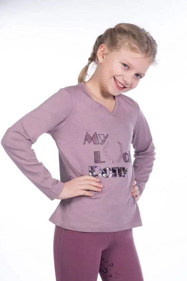 Detské tričko s dlhým rukávom Alva Print