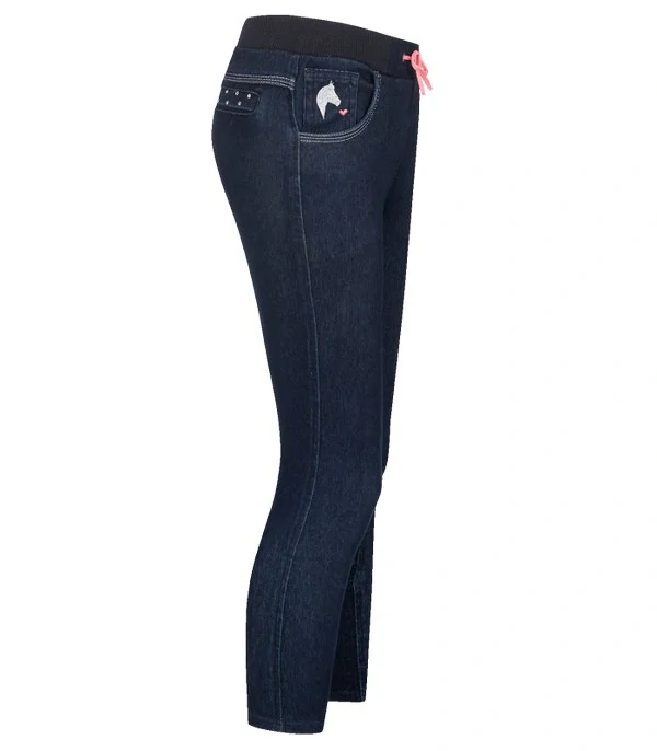 Detské jazdecké jeans legíny, Lucky Lia Jeans - ELT