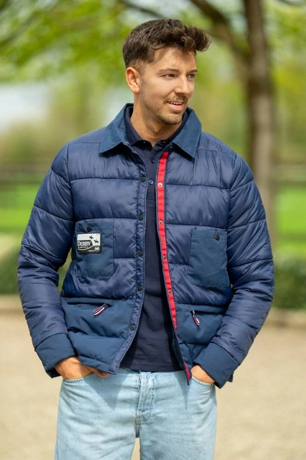 Jazdecká prešívaná bunda -Derby- unisex