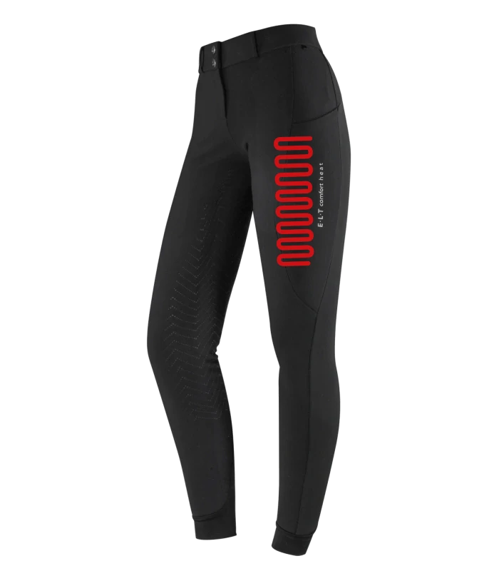 Vyhrievané jazdecké termo nohavice E·L·T Comfort Heat