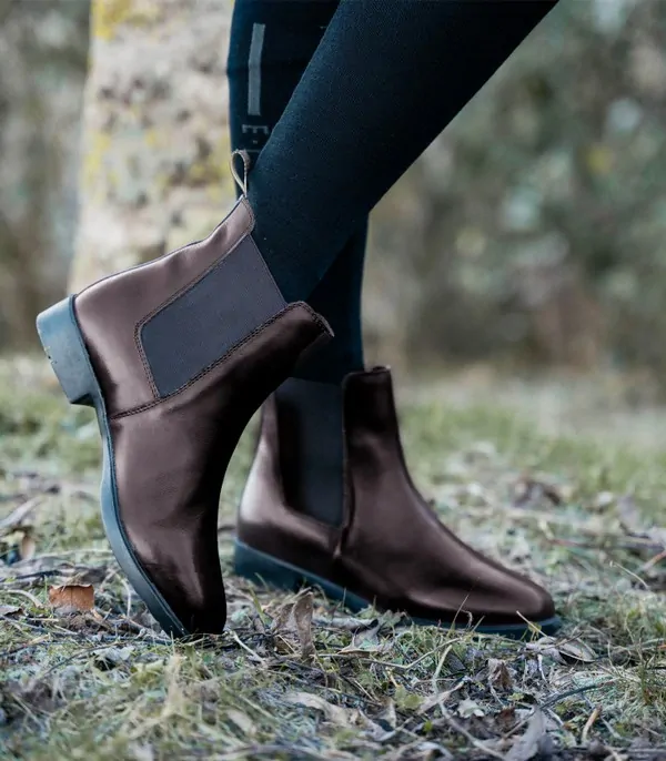 Jazdecké kožené topánky CLASSIC