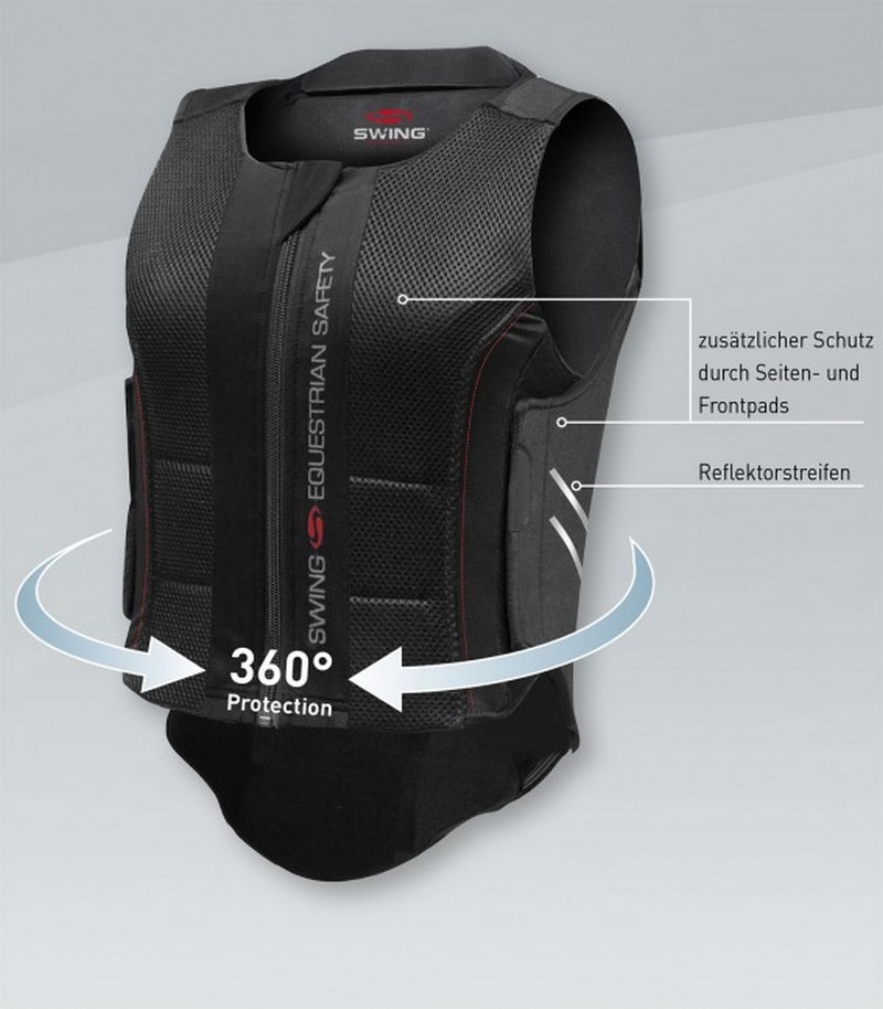 Chrbtový chránič FLEXIBLE SWING P07, detská