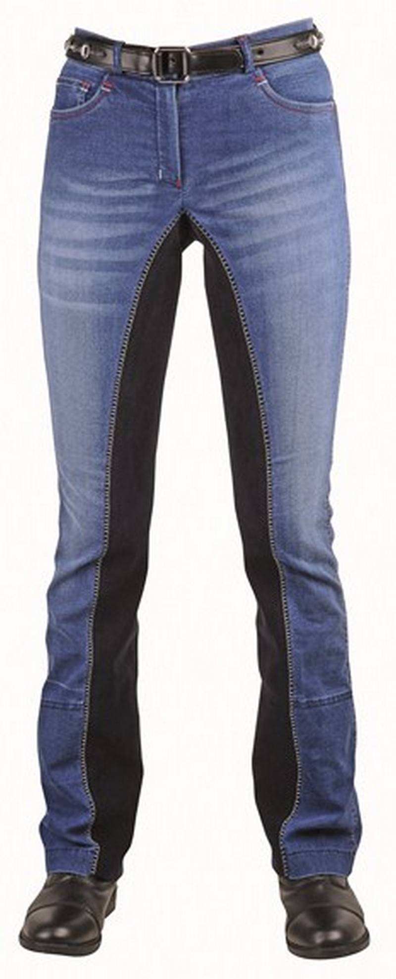 Pantalony dámske letné tenké DENIM 1/1 sed