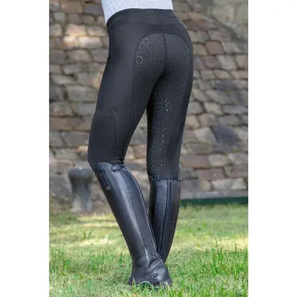 Jazdecké legíny -Mesh- silikon sed