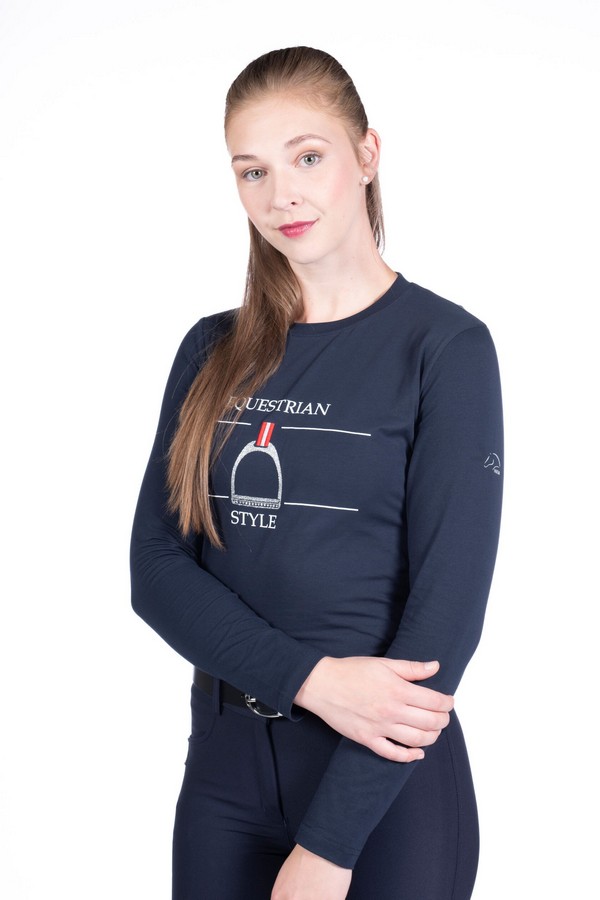Jazdecké tričko dlhý rukáv Equine Sports- Style