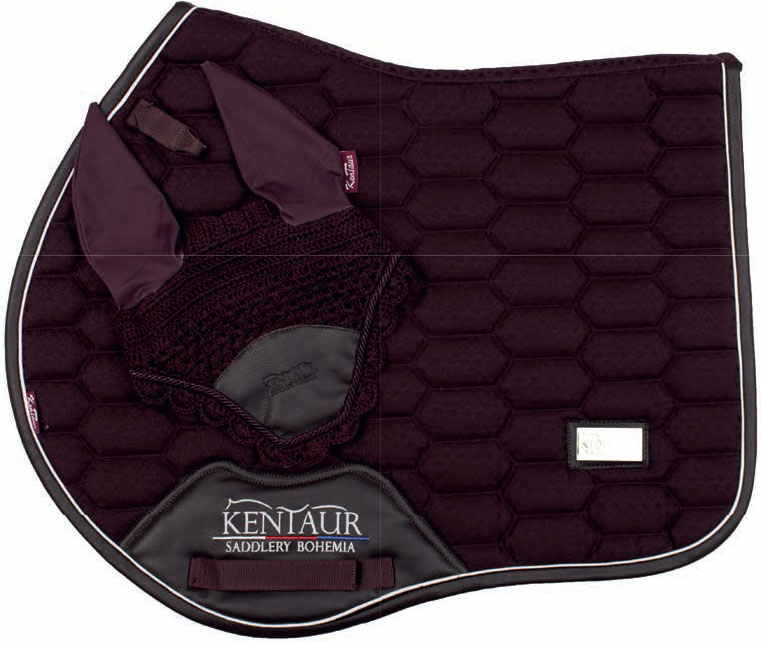 Dečka pod sedlo + ušaňa, set, Kentaur 40586