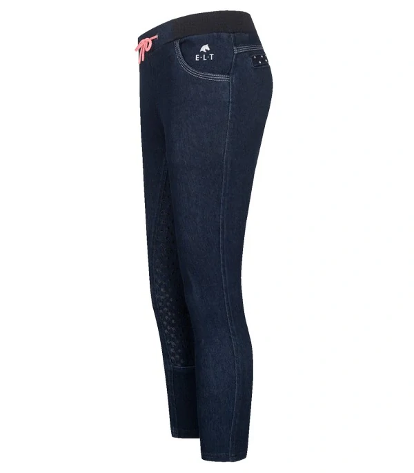 Detské jazdecké jeans legíny, Lucky Lia Jeans - ELT