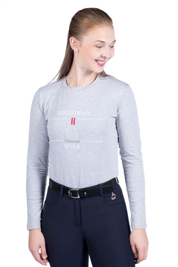 Jazdecké tričko dlhý rukáv Equine Sports- Style