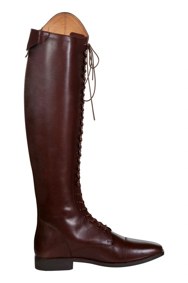 č.37 Jazdecké kožené čižmy Elegant Lace