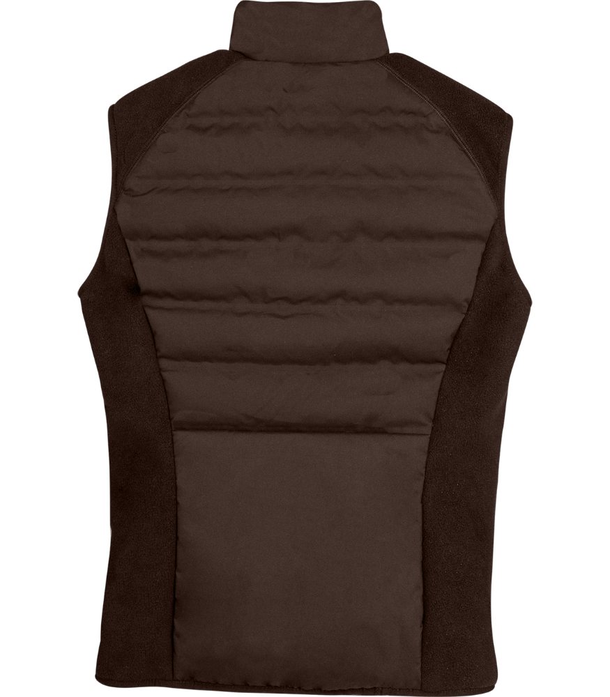 Vyhrievaná jazdecká vesta E·L·T Comfort Heat – espresso