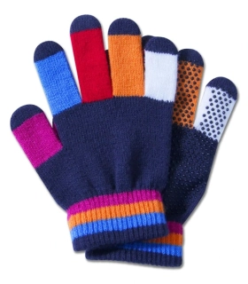 Detské jazdecké rukavice multicolour, pár