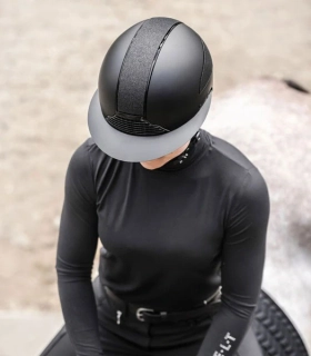 Jazdecká prilba dámska SWING H24 Lady matná (veľký šilt)